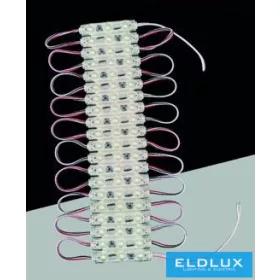   Moduł LED UNIVERSO 3xSMD-2835 DC:12V 1,2 W 140 lm Światło czerwone 60x10 mm 20 szt./opakowanie