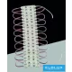 Moduł LED UNIVERSO 3xSMD-2835 DC:12V 1,2 W 140 lm Światło czerwone 60x10 mm 20 szt./opakowanie