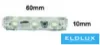 Moduł LED UNIVERSO 3xSMD-2835 DC:12V 1,2 W 140 lm Światło czerwone 60x10 mm 20 szt./opakowanie
