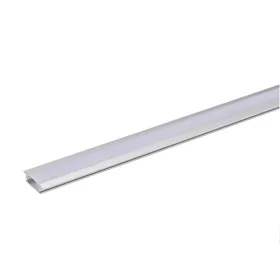   Profil aluminiowy do montażu wpuszczanego UNIVERSO z matową białą płytką maskującą 2 m 24,15*6,9 mm