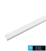 Profil sufitowy UNIVERSO z matową białą płytką maskującą, 2 m, 17,35 x 6,9 mm, biały