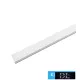 Profil sufitowy UNIVERSO z matową białą płytką maskującą, 2 m, 17,35 x 6,9 mm, biały