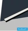 Profil sufitowy UNIVERSO z matową białą płytką maskującą 2 m 17,35 x 6,9 mm czarny