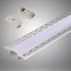 UNIVERSO wpuszczany profil aluminiowy z matową białą płytką maskującą, 2 m, 20 mm