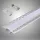 UNIVERSO wpuszczany profil aluminiowy z matową białą płytką maskującą, 2 m, 20 mm
