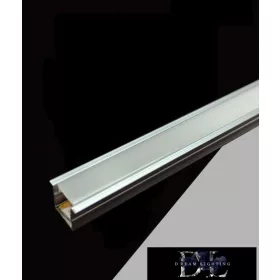   UNIVERSO Profil wpuszczany z taśmą LED 12 V 7 W-800 lm/m 4000 K IP20 2 m