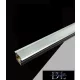 UNIVERSO Profil wpuszczany z taśmą LED 12 V 7 W-800 lm/m 3000 K IP20 2 m