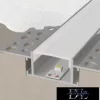 UNIVERSO profil aluminiowy wpuszczany z matową białą płytką maskującą 2 m 11 mm