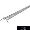 UNIVERSO Profil aluminiowy narożny zewnętrzny z matową płytką maskującą 2 m 50*22,34 mm