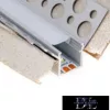 UNIVERSO Profil aluminiowy narożnika wewnętrznego z matową płytką maskującą 2 m 50*24,38 mm
