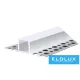 ELDLUX Profil aluminiowy + płyta pokryciowa 2000 x 55 x 13 mm