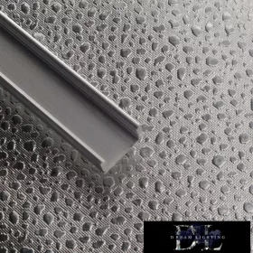   Profil aluminiowy ELDLUX (profil aluminiowy 17*7 mm, 2 m, płyta pokryciowa 2 m, 2 zaślepki). Elementy mocujące i zaślepki nie są dołączone!