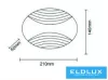 UNIVERSO Kinkiet 6 W 480 lm CCT IP20 210 x 140 x 60 mm biały
