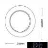 Kinkiet UNIVERSO LED 15 W 1200 lm CCT IP20 ∅230 x 40 mm biały