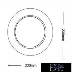 Kinkiet UNIVERSO LED 15 W 1200 lm CCT IP20 ∅230 x 40 mm biały