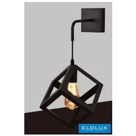   UNIVERSO Kinkiet 1xE27 maks. 60 W 170 x 170 mm IP20 Czarny 5 lat