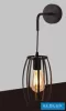 UNIVERSO Kinkiet 1xE27 maks. 60 W 140 x 235 mm IP20 czarny 5 lat