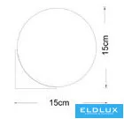 UNIVERSO Kinkiet 1xG9 maks. 10 W D150x200 mm IP20 Stare złoto 5 lat