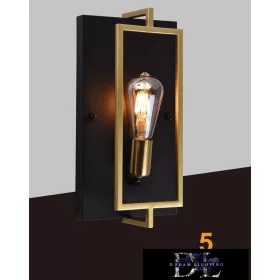   UNIVERSO Kinkiet e27 1xmax.60w IP20 miedziany/czarny 350x180mm 5 lat
