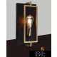 UNIVERSO Kinkiet e27 1xmax.60w IP20 miedziany/czarny 350x180mm 5 lat