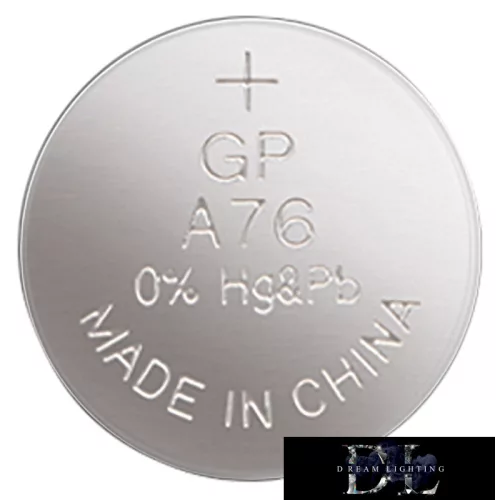 GP alkaliczna bateria guzikowa LR44 (A76) 5 szt./opakowanie blistrowe