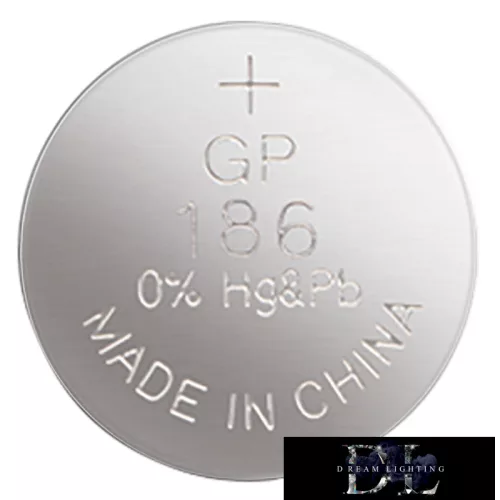 GP alkaliczna bateria guzikowa LR43 (186F) 10 szt./opakowanie blistrowe
