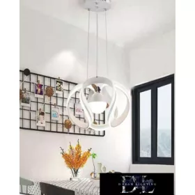   Lampa wisząca UNIVERSO 78 W 6240 lm 6500 K D440x1200 mm biała