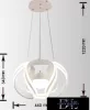 Lampa wisząca UNIVERSO 78 W 6240 lm 6500 K D440x1200 mm biała