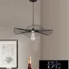 Lampa wisząca UNIVERSO E27 maks. 60 W IP20 ∅530 czarna