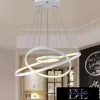 UNIVERSO Lampy wiszące LED 48 W 4320 lm 4000 K IP20 ∅600 mm srebrne