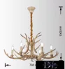 Żyrandol UNIVERSO 6 ramion 6xE14 maks. 40 W D76x100 cm brązowy