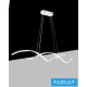 Lampa wisząca UNIVERSO 38 W 2240 lm CCT.kap IP20 1060 x 150 mm chromowana