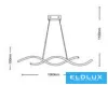 Lampa wisząca UNIVERSO 38 W 2240 lm CCT.kap IP20 1060 x 150 mm chromowana