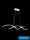 Lampa wisząca UNIVERSO 28 W 2240 lm CCT.kap IP20 1060 x 150 mm Biały