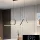 Lampa wisząca UNIVERSO 46 W 3680 lm 4000 K IP20 1070 x 1100 mm Czarna