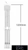 Lampa wisząca UNIVERSO z konopnego sznura 6xE27 maks. 240 V 1200 mm czarna