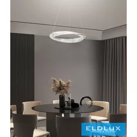   UNIVERSO Żyrandol z kryształowego szkła 45 W 3600 lm 8000 K D600 x 1000 mm