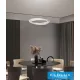 UNIVERSO Żyrandol z kryształowego szkła 45 W 3600 lm 8000 K D600 x 1000 mm