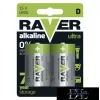 Bateria alkaliczna RAVER LR20 (D) 2 szt./opakowanie blistrowe