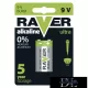 Bateria alkaliczna RAVER 6LP3146 (1604) 9 V 1 szt. w opakowaniu blistrowym