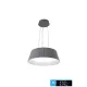 Lampa wisząca UNIVERSO 36 W 3240 lm CCT.kap IP20 szara D450 x 150 x 1200 mm