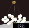 Lampa wisząca UNIVERSO 25xG9 maks. 10 W D800x240x1200 mm IP20 Stare złoto