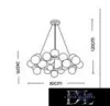 Lampa wisząca UNIVERSO 25xG9 maks. 10 W D800x240x1200 mm IP20 Stare złoto