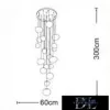 Żyrandol UNIVERSO G9 x 19 maks. 60 W Ø600×3000 mm IP20