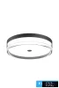 UNIVERSO Lampa sufitowa 32 W 3170 lm CCT.cap IP20 czarna D400x70 mm