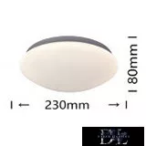 Lampa sufitowa UNIVERSO 18 W 1620 lm 4000 K ∅230×80 mm biała