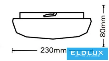 Lampa sufitowa UNIVERSO 18 W 1620 lm CCT.kap ∅230×80 mm biała