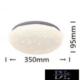 Lampa sufitowa UNIVERSO star 36 W 2160 lm 4000 K ∅350×95 mm biała