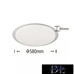 Lampa sufitowa UNIVERSO 48 W 3840 lm CCT ∅580×85 mm biała