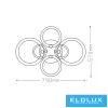 Lampa sufitowa UNIVERSO 51 W 2550 lm CCT.kap IP20 790 x 570 x 140 mm biała
